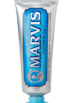 Зубна паста marvis aquatic mint 25 мл