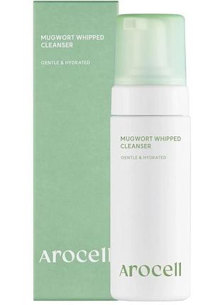 Очищувальна пінка з полином arocell mugwort whipped cleanser, 150 мл