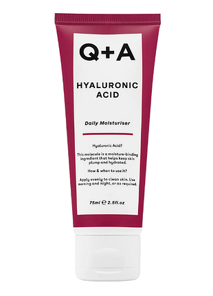 Зволожуючий крем гіалуронова кислота q+a hyaluronic acid 75 мл