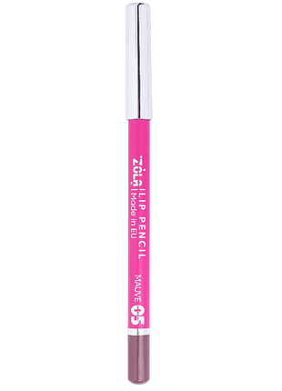 Олівець для губ zola lip pencil 05 mauve бежево-ліловий