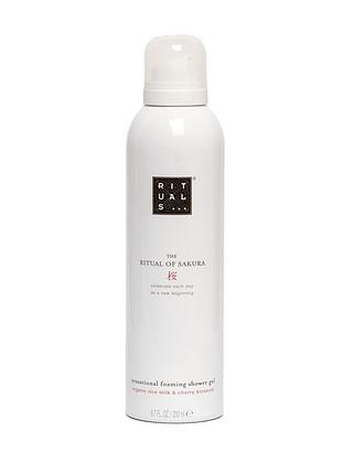 Гель-пінка для душу rituals the ritual of sakura foaming shower gel 200 мл