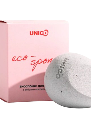 Кокосовий спонж для макіяжу unico ecosponge