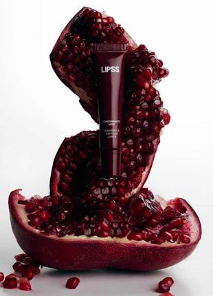 Блеск для губ lipss lipper pomegranate wine 8 мл