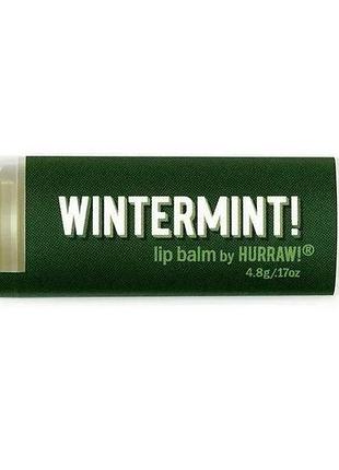 Бальзам для губ hurraw! wintermint lip balm (4,8 г)