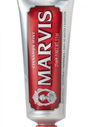 Зубна паста marvis кориця та м'ята 25 мл