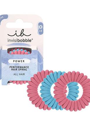 Резинка-браслет для волосся invisibobble power rose and ice