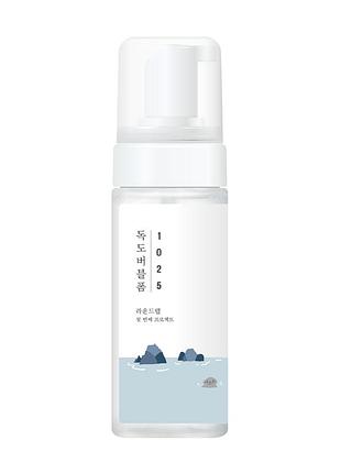 Очищуюча пінка для проблемної шкіри round lab 1025 dokdo bubble foam 150 мл