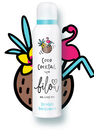 Пінка для душу bilou coco cocktail 200 мл