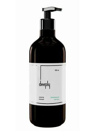 Відновлюючий шампунь deeply restoring shampoo 1000 мл