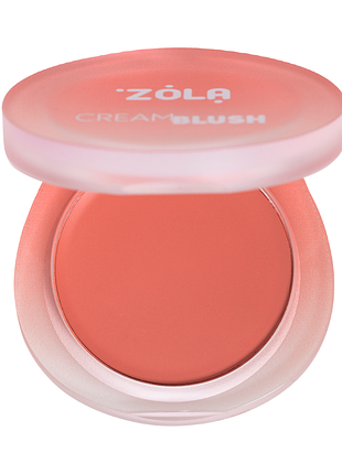 Кремовые румяна zola cream blush nude camellia