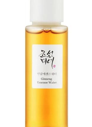 Восстанавливающий эссенциальный тонер с женьшенем beauty of joseon ginseng essence water 40ml