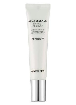 Пептидный крем для век с эффектом лифтинга medi peel peptide 9 aqua essence lifting eye cream, 40мл