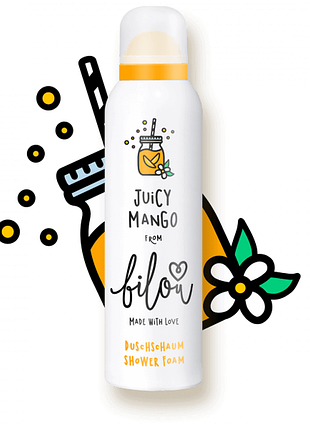 Пенка для душа bilou juicy mango 200 мл
