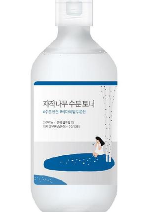 Зволожуючий тонер з березовим соком round lab birch juice moisturizing toner 300 мл
