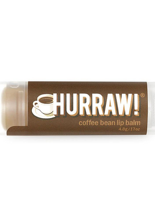 Бальзам для губ hurraw! кофейные зерна 4,8 г