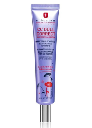 Корегуючий сс крем для обличчя erborian cc dull correct 45 мл