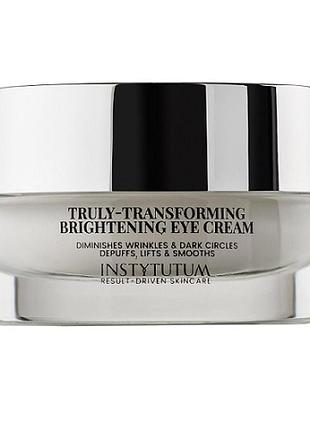 Крем-лифтинг для век instytutum truly-transforming brightening eye cream 15 мл
