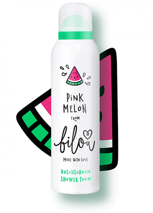 Пена для души bilou pink melon 200 мл