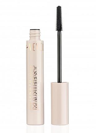 Туш для ресниц neverti max length lashes manifest np501 (001) 12 мл