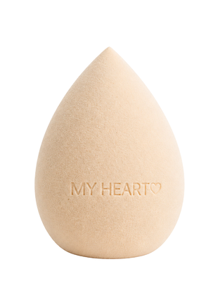 Губка для макияжа my heart молочный