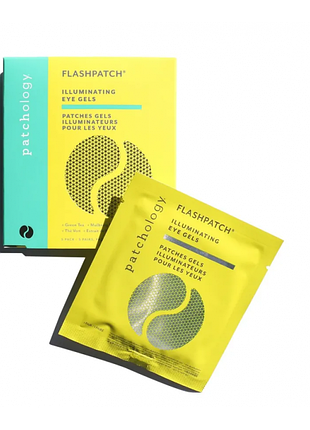 Патчі patchology flashpatch illuminating eye gels з вітаміном с для сяйва 5 пар