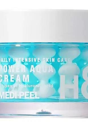 Инновационный гель-крем для интенсивного и глубокого увлажнения medi peel power aqua cream, 50 мл