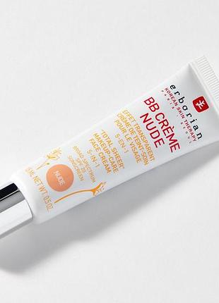 Bb крем для обличчя erborian baby skin effect, відтінок nude 15 мл