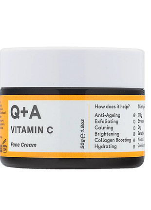 Крем для лица с витамином с q+a vitamin c radiance 50 мл