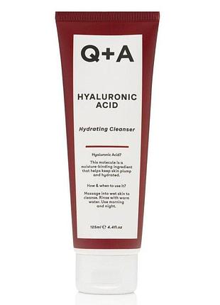 Гель для умывания с гиалуроновой кислотой q+a hyaluronic acid 125 мл