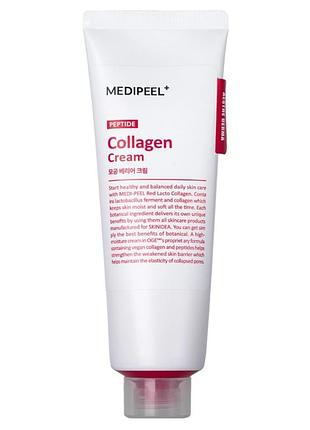 Барьерный крем для лица с коллагеном medi peel red lacto collagen barrier cream, 80 мл