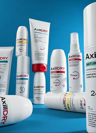 Кульковий антиперспірант тривалої дії axilldry strong до 7 днів 50 мл