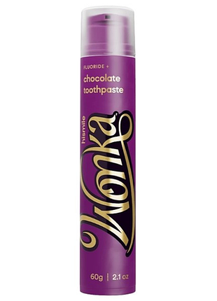 Зубна паста зі смаком шоколаду hismile wonka chocolate toothpaste 60g