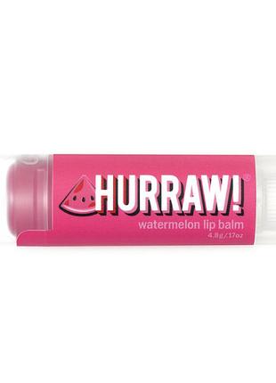 Бальзам для губ hurraw! watermelon lip balm 4,8 г