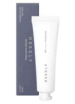 Крем для рук needly sensory hand cream 137 небесний мускус 30 мл