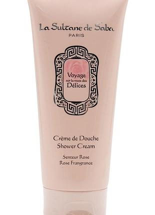 Гель для душу la sultane de saba троянда creme douche rose 200 мл