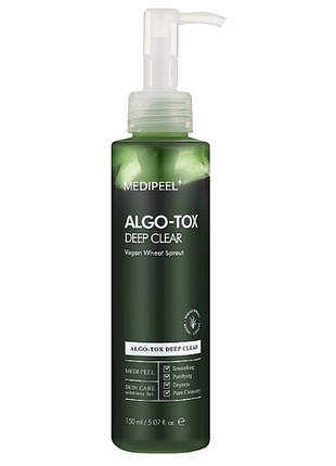 Пенка для глубокого очищения с пептидами medi peel algotox deep clear,150 мл