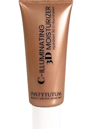 Увлажняющий крем с эффектом сияния instytutum c-illuminating 15 мл