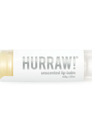 Бальзам для губ без запаха hurraw! unscented lip balm 4,8 г
