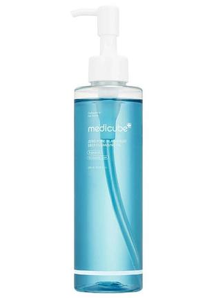Гидрофильное масло для глубокого очищения пор medicube zero pore blackhead deep cleansing oil 205 мл
