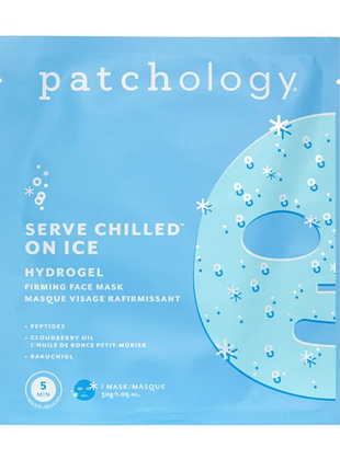 Гідрогелева маска patchology iced hydrogel mask охолоджуюча 1 шт
