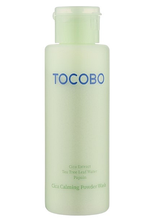 Энзимная пудра tocobo cica calming powder wash 50 г
