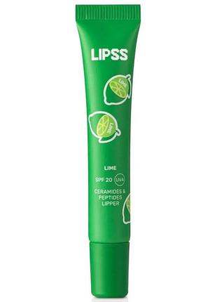 Блеск для губ lipss lipper lime
