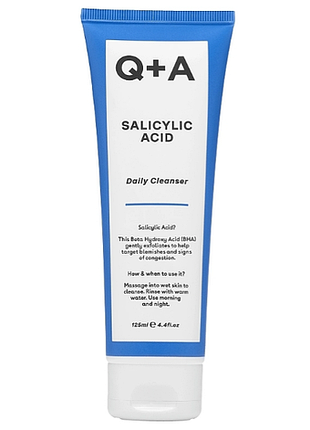 Очищувальний засіб для обличчя q+a salicylic acid 125 мл