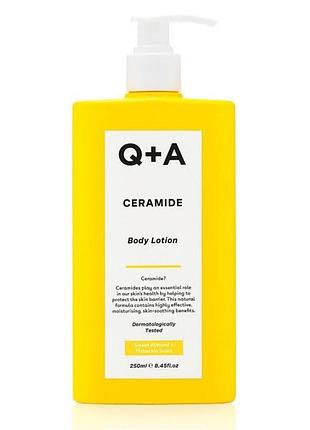 Лосьйон для тіла з керамідами q+a ceramide body lotion 250 мл