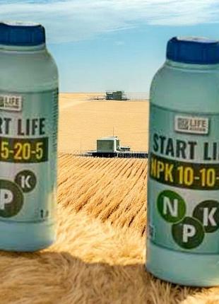Удобрение «start life» 1л npk 3:18:18 азот, фосфор, калий.