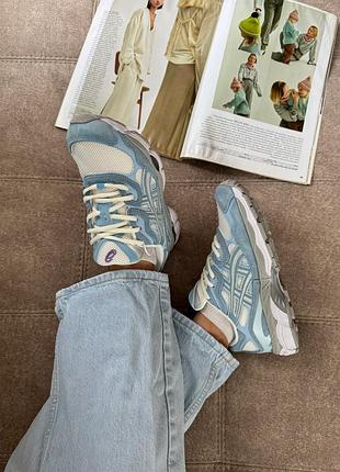 Asics gel-nyc cream arctic sky 2