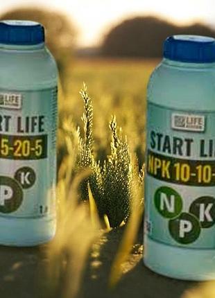 Удобрение ркд «start life» 1л / npk 5:20:5 азот, фосфор, калий.