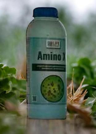 Amino x 1л устойчивость растений к неблагоприятным факторам гербицидным стрессам, температурным.