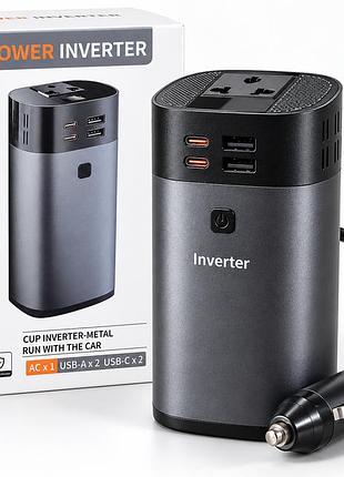 Автомобильный инвертор 200 вт с чистой синусоидой (12 в в 110 в/220 в) и pd30w