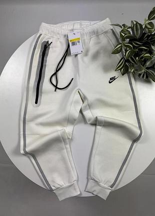Штани nike tech fleece (найк тех фліс), брюки спортивні демісезонні світловідбивні, чоловічі